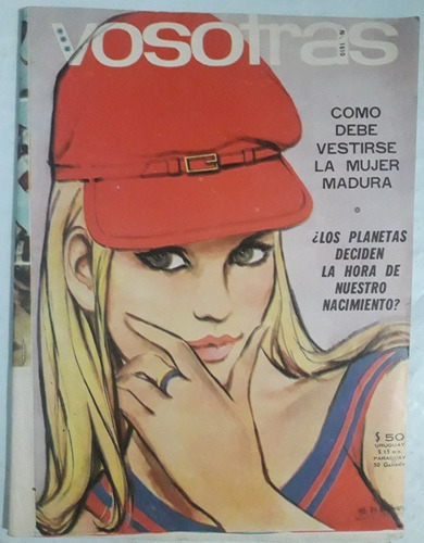 Revista Vosotras N° 1610 Diciembre 1966 Retro Vintage 