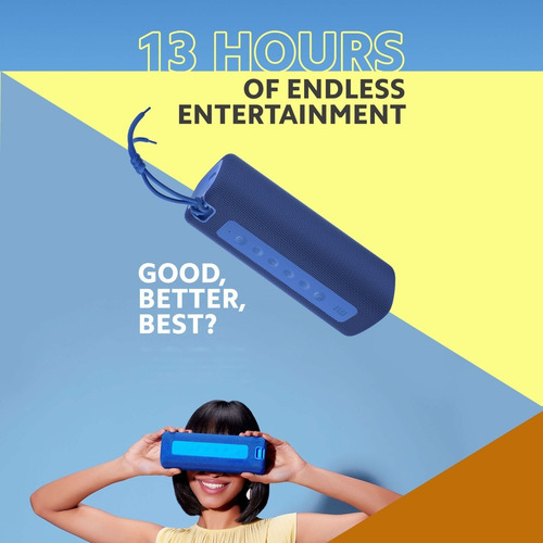 Xiaomi Mi Portable Bluetooth Speaker (16w) / Ipx7 - Azul