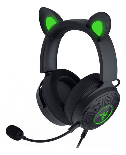 Audifono Gamer Razer Kraken Kitty V2 Pro Black - Crazygames