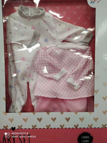 Bebe Juguete Niña Set Muñeca Tipo Nenuco Ropa 6 Funci Llora