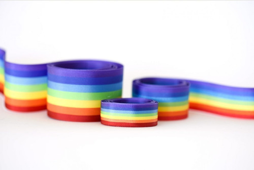 Imagen 2 de 3 de Cinta Cooperativa N° 5 De 25mm X 10 Metros Colores + Calidad