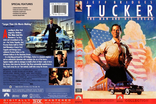 Tucker- Un Hombre Y Su Sueño- Francis F. Coppola Dvd