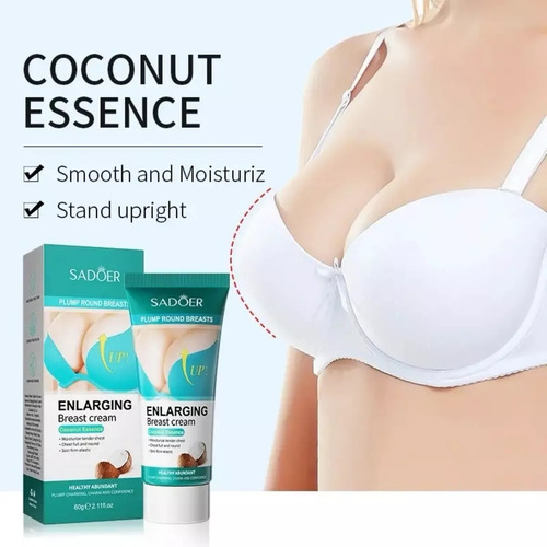 Crema Sadoer Reafirmante Aumenta Busto Pecho Esencia De Coco