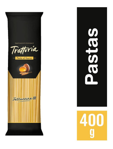 Pasta Fettuccini N°88 Al Huevo Trattoría  400 G