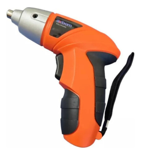Parafusadeira Sem Fio Recarregavel Estojo 45 Peças Laranja 110v/220v