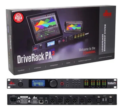 Dbx Pa2 - Procesador Digital De Efectos Para Dj