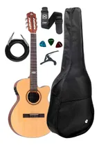 Comprar Violão Strinberg Sl200c Ns Flat Nylon Kit Capa Acessorios