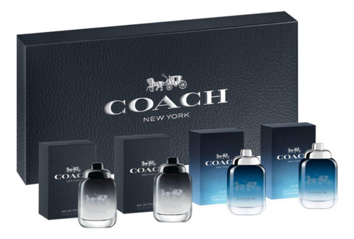 Mini Set De Regalo Perfumes Hombre Coach New York