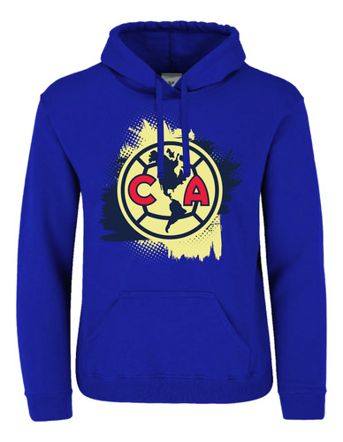 Sudadera America Mancha Aguilas Capucha Todas Las Talla