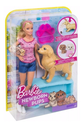 Barbie Filhotinhos Recém Nascidos Mattel