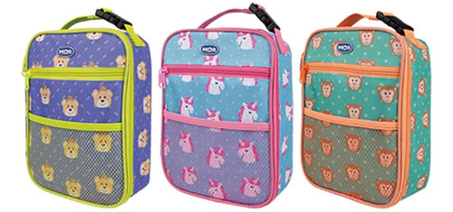 Bolso Conservadora Termica 2,5 Lts. Plegable Mor Infantil