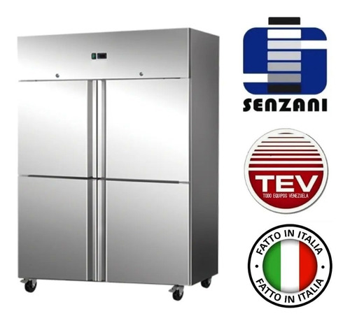 Freezer Nevera Congelador 4 Puertas Solidas Senzani 