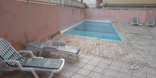 Imagem 1 de 15 de Apartamento, Tupi, 300mts Mar, 1dorm, 1 Vg - 14596