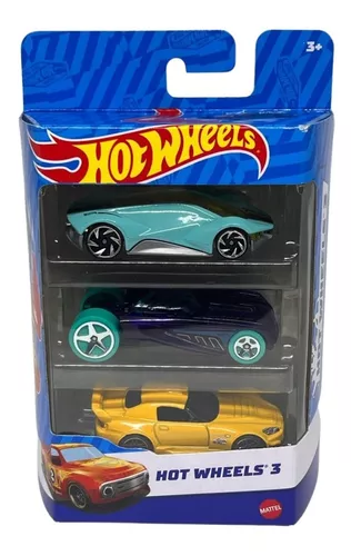 Kit 3X Carrinhos Hot Wheels 1:64 Miniatura Mattel Sortido em Promoção na  Americanas