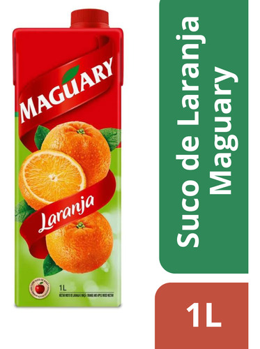 Maguary Sem Glúten suco líquido sabor laranja 1L