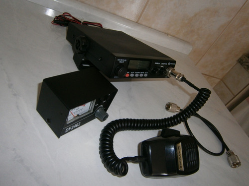 Radio Am/fm 400 Canais Vr-78 Plus Multi + Wattimetro + Cabo (Usado)