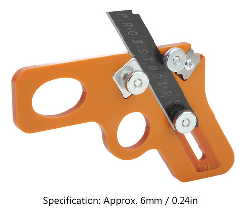 Cuchillo De Corte Para Carpintería De 6 Mm Con Filo De Hoja