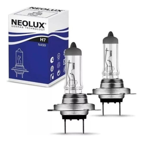 Lampara H7 Neolux X 10 Unidades 12volt