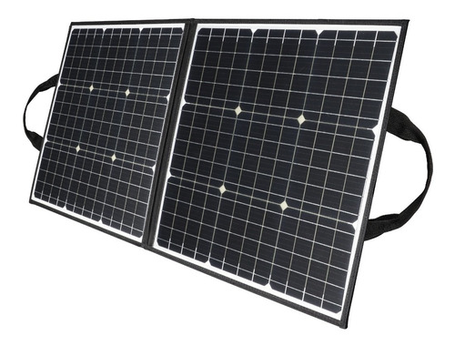Panel Solar Portátil De 100w, 18v, Salida Usb De 5v, 18v Dc