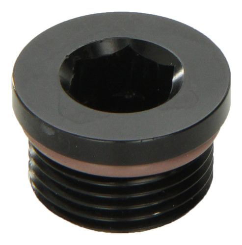 Ihp012 -12 Puerto Interno Hex Aluminio Negro Plug