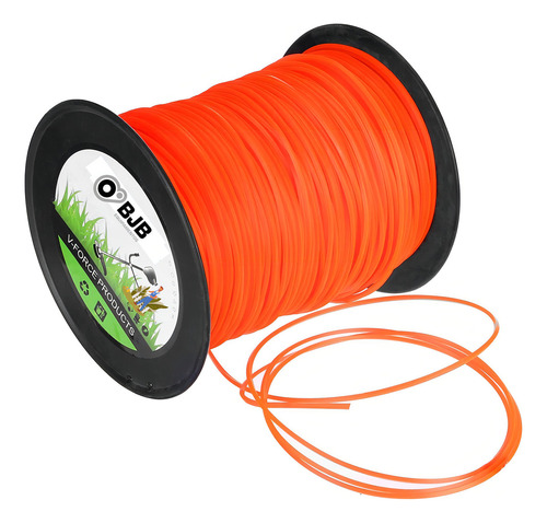 Fio Nylon 2kg 3mm Roçadeira Quadrado Para Stihl Resistente