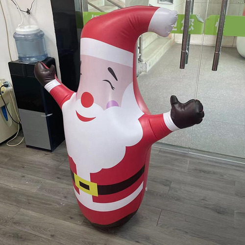 Papá Noel Inflable De Navidad Para Adornos De Interior Y