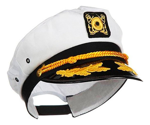 Sailor Captain Navy Yacht Gorra Vela Ajustable Snapback Hall