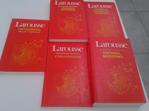 Biblioteca Practica Larousse - 5 Tomos Con Caja Contenedora