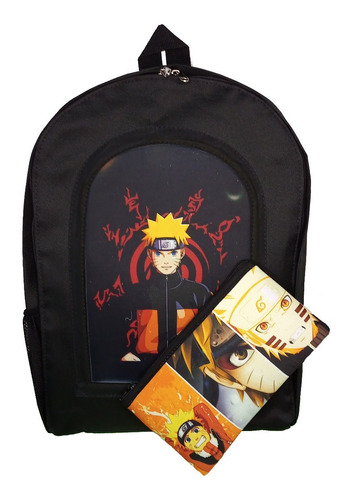 Mochila Y Cartuchera Naruto