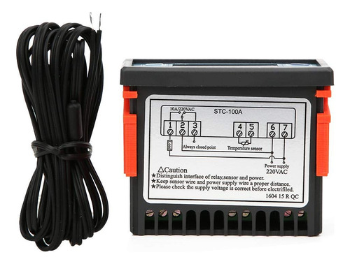 Controlador De Temperatura Stc-100a Cool Heat Refrigerator T