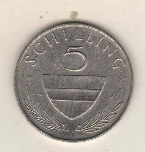 Austria Moneda De 5 Schilling Año 1995 Km 2889a - Excelente