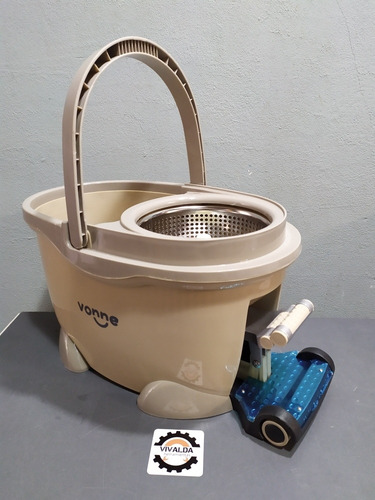 Lampazo Mopa Centrifugo Balde Giratorio Pedal Ruedas Vonne