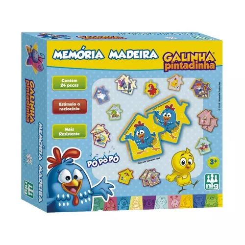 Jogo da memória.  Galinha pintadinha, Galinha, Festa infantil