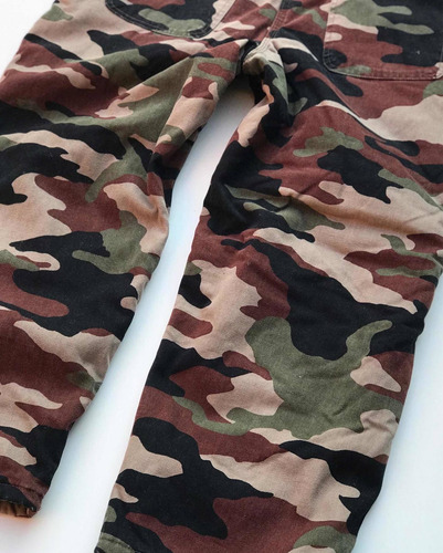 Imagen 6 de 6 de Buzo Térmico Militar Camuflaje Talla 16