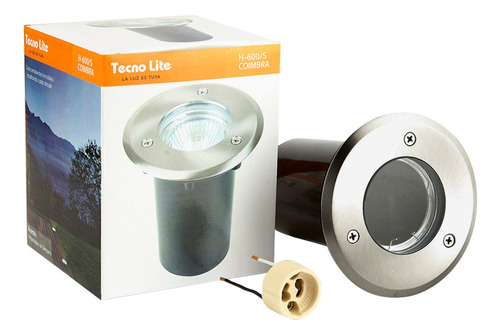 Lámpara Piso Empotrable Tecnolite Exterior 50 W Sin Foco