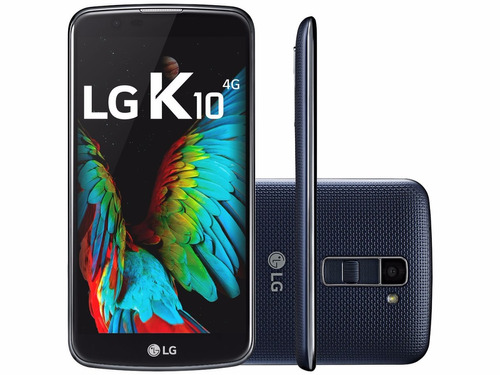 Celular LG K10 Tv Dual Chip Android 6.0 16gb 4g Cor Indigo