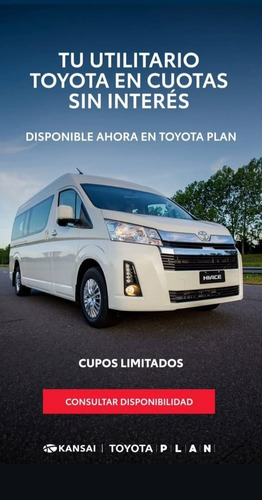 Toyota Plan De Ahorro Hiace Furgon L2h2