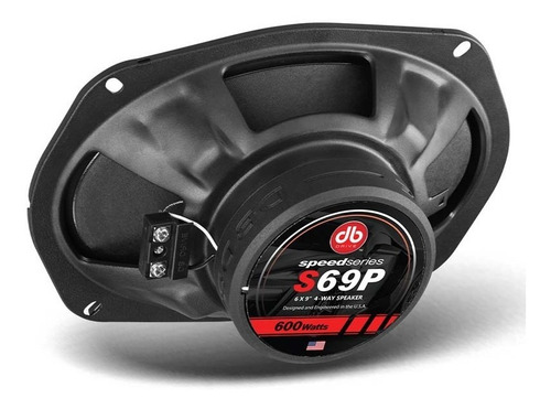 Par Bocinas Db Drive S69p 600w 4 Vías 6x9 Pulgadas 250w Rms