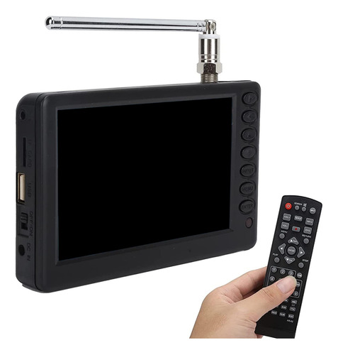Tv Portátil De 5 Pulgada, 1080p Pocket Tv Digital Para Coche