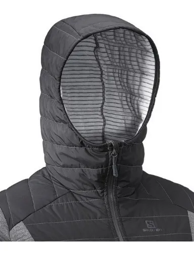 Campera Salomon Right Nice Hybrid Hoodie W Mujer Running