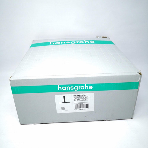 Regadera Ducha Fija A Techo Hansgrohe Raindance Air 240 24cm Color Plateado