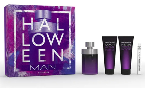 Set 4 Piezas Halloween Man Caballero 125ml Edt