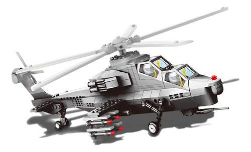 Helicopter Bricks Series 304pcs Builds Brotings Sets Kits De