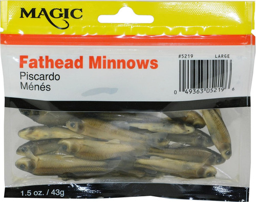 Magic Productos Equipos De Pesca Fathead Minnow, Grande