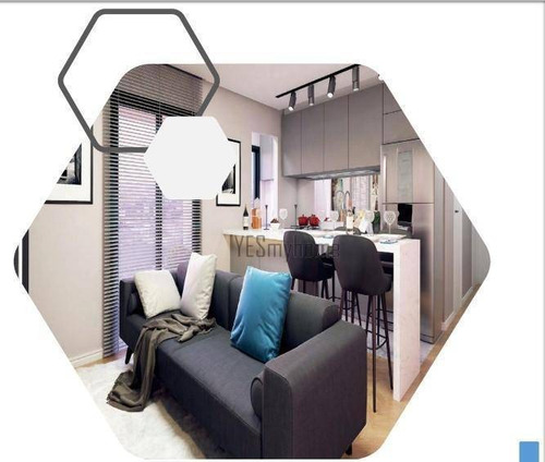 Studio À Venda, 19 M² Por R$ 157.500,00 - Centro - Curitiba/pr - St0108