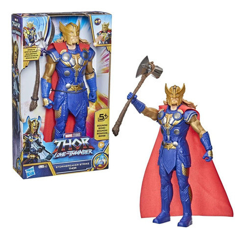 Marvel Studios Love And Thunder Fig.thor Stormbreaker Strike