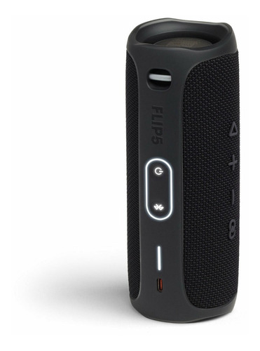 Imagen 5 de 10 de Parlante JBL Flip 5 JBLFLIP5BLUAM portátil con bluetooth waterproof black matte