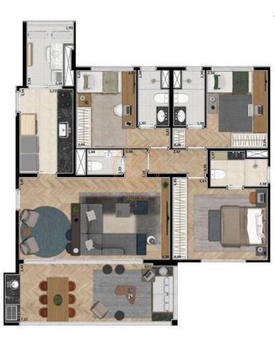 Apartamento Com 3 Dormitório(s) Localizado(a) No Bairro Parque Da Mooca Em São Paulo / São Paulo - 18618:927362