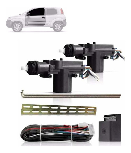 Kit Trava Elétrica Duplo Comando 2 Portas Carro Caminhão  