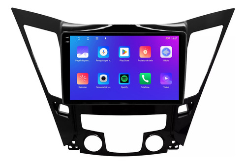 Multimidia Hyundai Sonata 9p Android Carplay 4/64gb + Ré